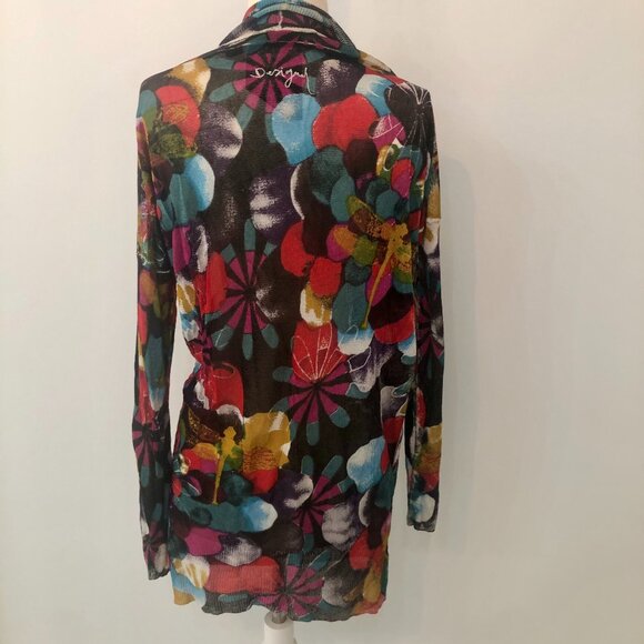Desigual Ladies Overprinted Pullover Tunic Size M - Picture 3 of 8